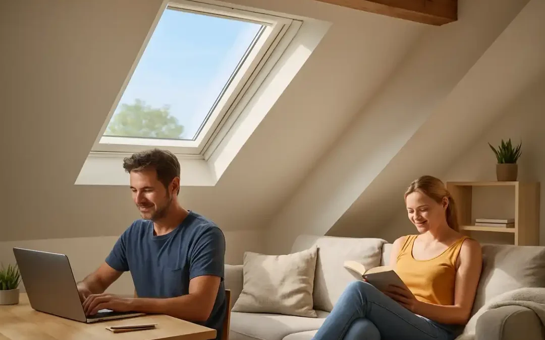 Nyári hőingadozások a tetőtérben – hogyan véd ez ellen egy jó tetőablak?