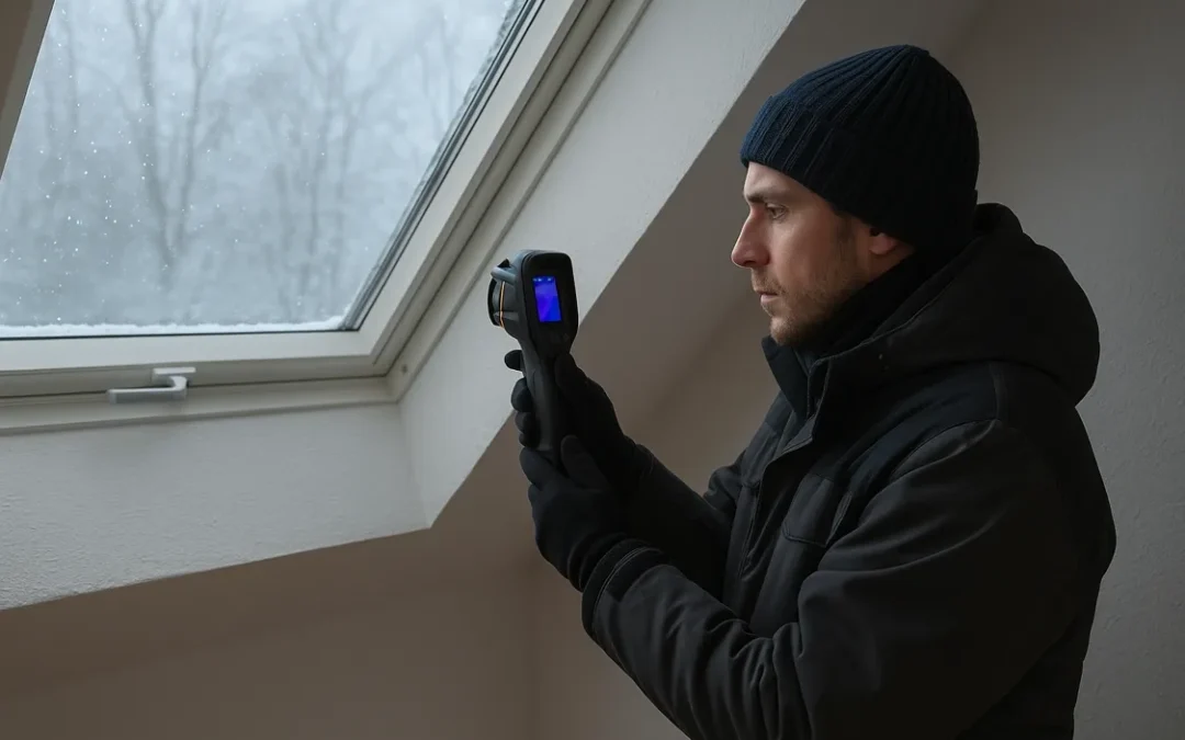 Téli légzárás-audit tetőablaknál: hőkamerás diagnosztika, csináld magad tesztek, profi beállítás