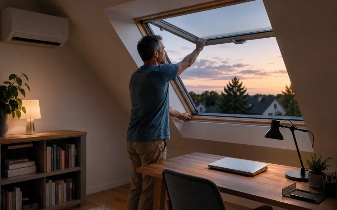 Tetőablak és klíma nyáron: hogyan használd együtt okosan, hogy ne menjen el feleslegesen az energia?